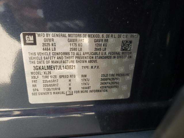 3GKALMEV7JL143821 Gmc Terrain Sl 2018. Фото: 9
