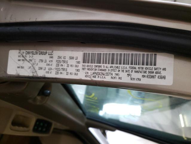 1J4PN2GK2AW155774 Jeep Liberty Sp 2010. Фото: 9