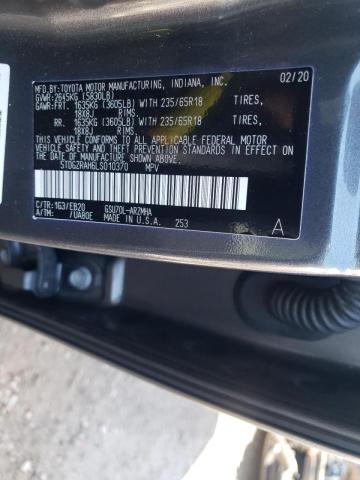5TDGZRAH6LS010370 Toyota Highlander 2020. Фото: 9