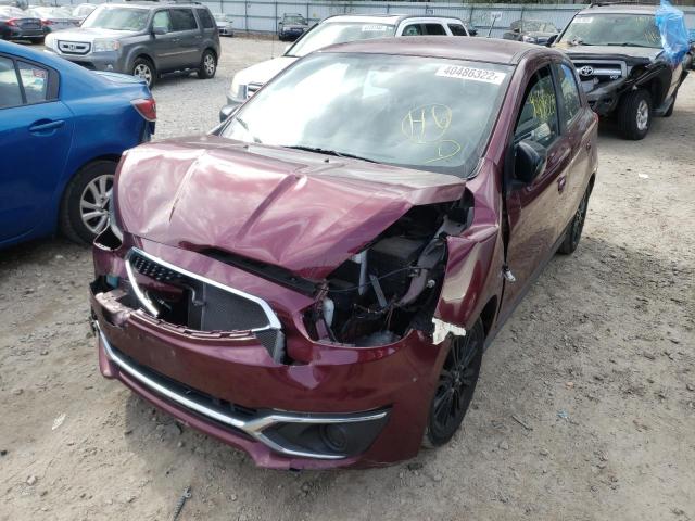 2019 MITSUBISHI MIRAGE LE ML32A5HJ0KH002922