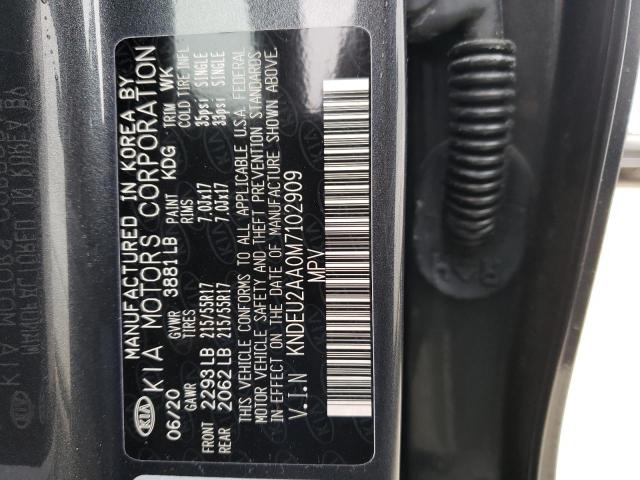 KNDEU2AA0M7102909 | 2021 KIA SELTOS S