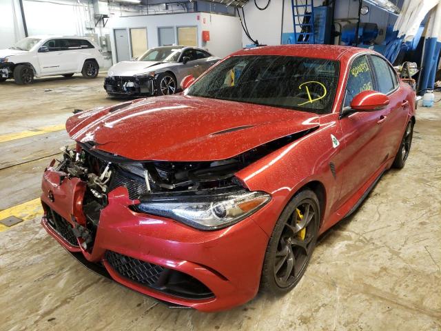 2018 ALFA ROMEO GIULIA QUA ZARFAEAV5J7583596