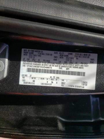 2017 FORD ESCAPE SE 1FMCU9G91HUD44673