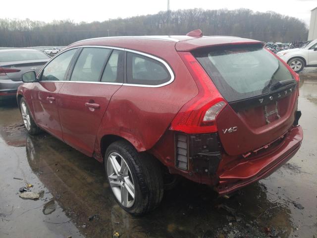 2015 VOLVO V60 PLATIN YV140MEM7F1267492
