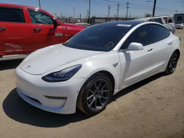 5YJ3E1EB7MF869653 Tesla Model 3 2021. Фото: 1