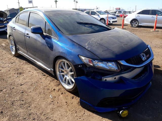 Salvage cars for sale from Copart Phoenix, AZ: 2013 Honda Civic SI