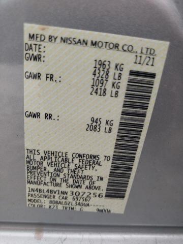 1N4BL4BV1NN307256 Nissan Altima 2022. Фото: 9