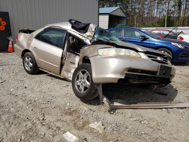 Salvage cars for sale from Copart Seaford, DE: 2002 Honda Accord EX