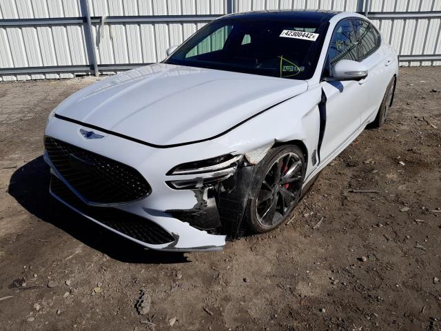 2022 GENESIS G70 BASE KMTG54TE2NU098710