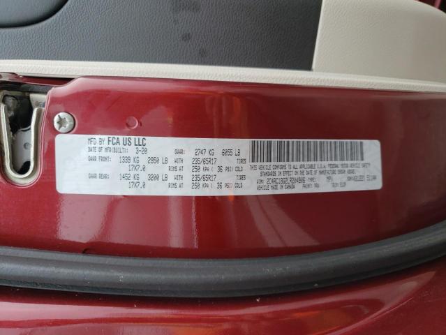 2C4RC1BG2LR204906 Chrysler Pacifica T 2020. Фото: 9