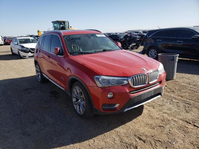 Salvage cars for sale from Copart Amarillo, TX: 2015 BMW X3 SDRIVE2