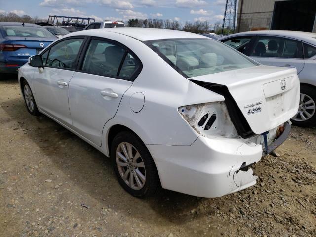 2HGFB2F8XCH309733 Honda Civic Ex 2012. Фото: 2