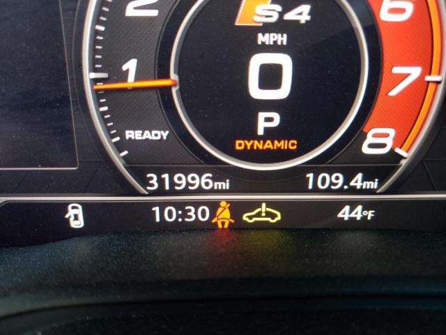 2018 AUDI S4 PRESTIG WAUC4BF49JA008002