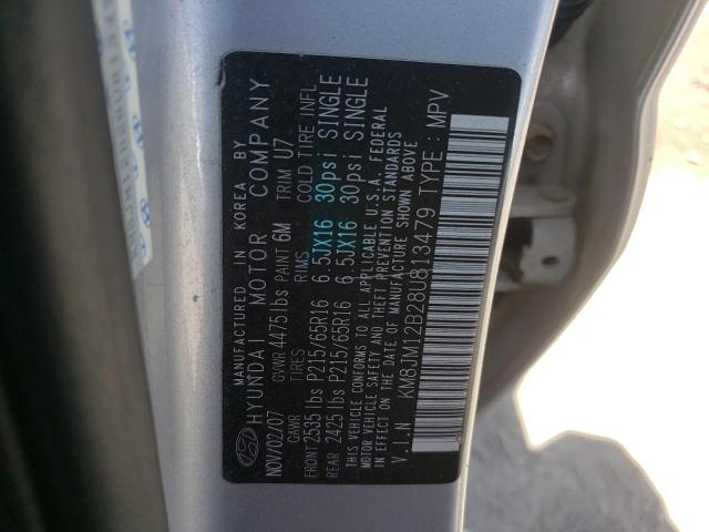 KM8JM12B28U813479 Hyundai Tucson Gls 2008. Фото: 9