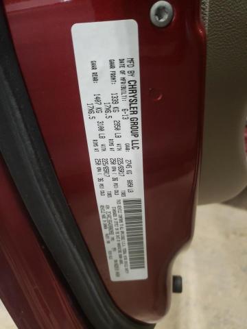 2C4RC1BG4DR802092 Chrysler Town & Cou 2013. Фото: 9