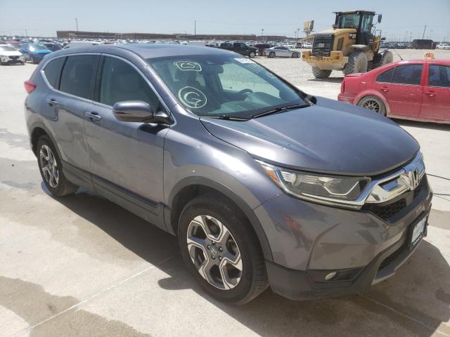 Salvage cars for sale from Copart Haslet, TX: 2017 Honda CR-V EXL