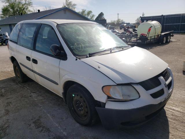 Salvage cars for sale from Copart Sikeston, MO: 2003 Dodge Caravan C