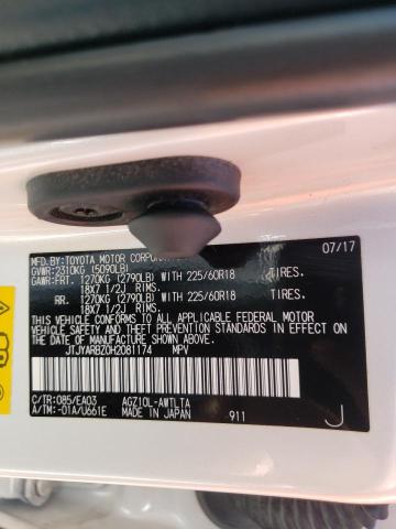 2017 LEXUS NX 200T BA JTJYARBZ0H2081174