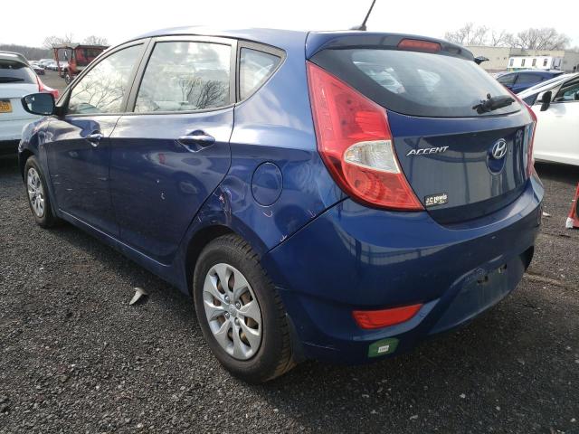 2015 HYUNDAI ACCENT GS KMHCT5AEXFU222389