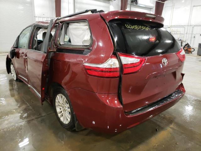 2017 TOYOTA SIENNA XLE 5TDYZ3DC8HS770776