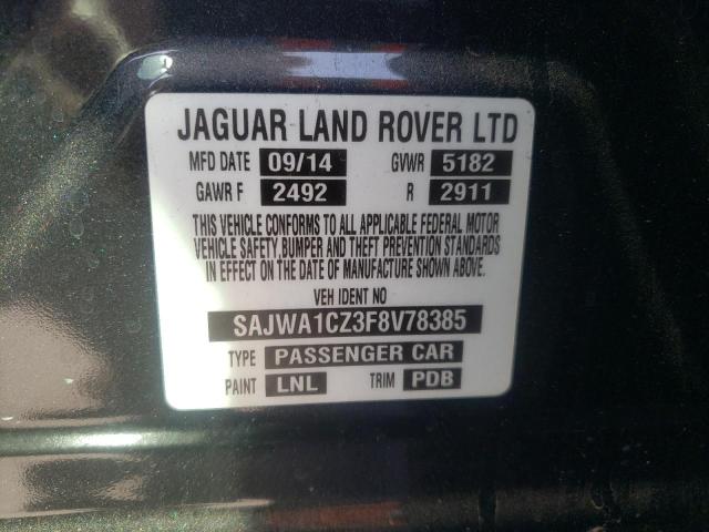 2015 JAGUAR XJ SAJWA1CZ3F8V78385
