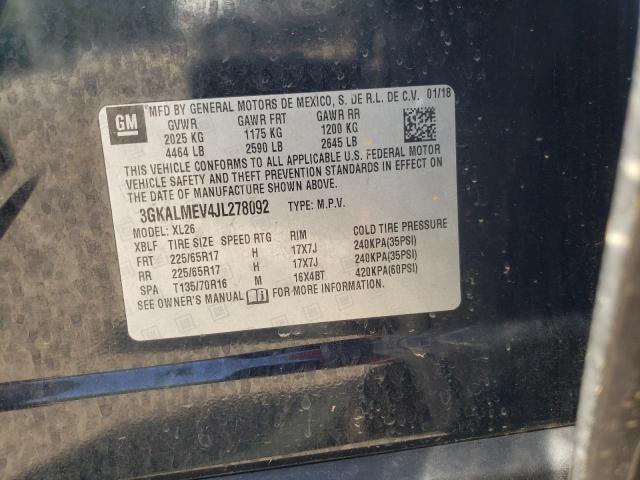 2018 GMC TERRAIN SL 3GKALMEV4JL278092