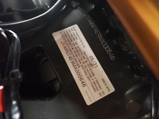 2021 YAMAHA MTT09 GT JYARN74E9MA000646