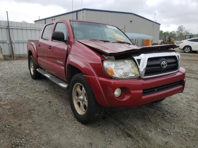 Salvage cars for sale from Copart Spartanburg, SC: 2005 Toyota Tacoma DOU