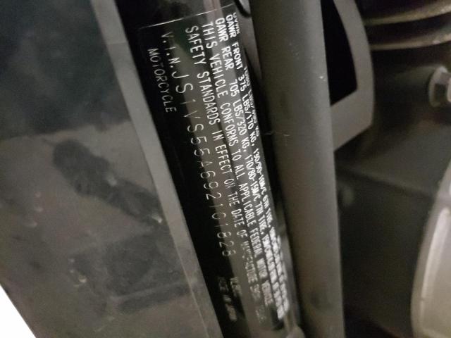 2009 SUZUKI VL800 JS1VS55A692101828