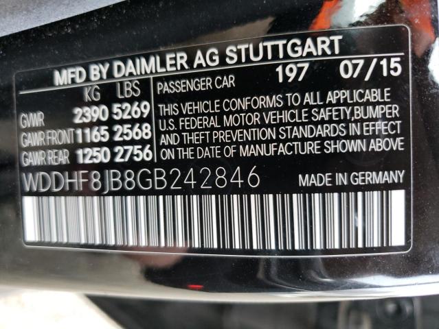 2016 MERCEDES-BENZ E 350 4MAT WDDHF8JB8GB242846
