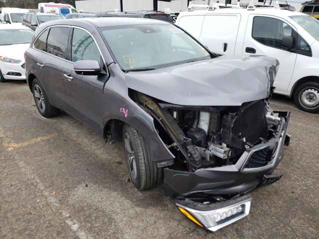 Salvage cars for sale from Copart Hayward, CA: 2017 Acura MDX