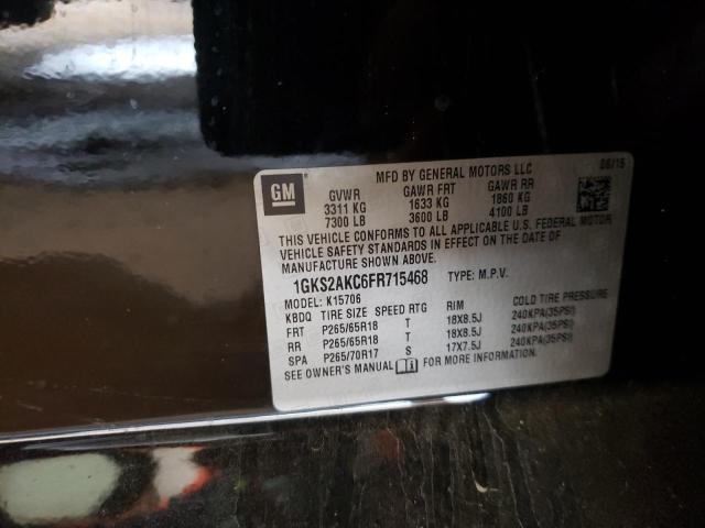 2015 GMC YUKON SLE 1GKS2AKC6FR715468