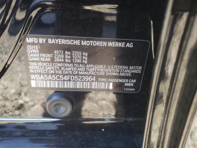 2015 BMW 528 I WBA5A5C54FD523964