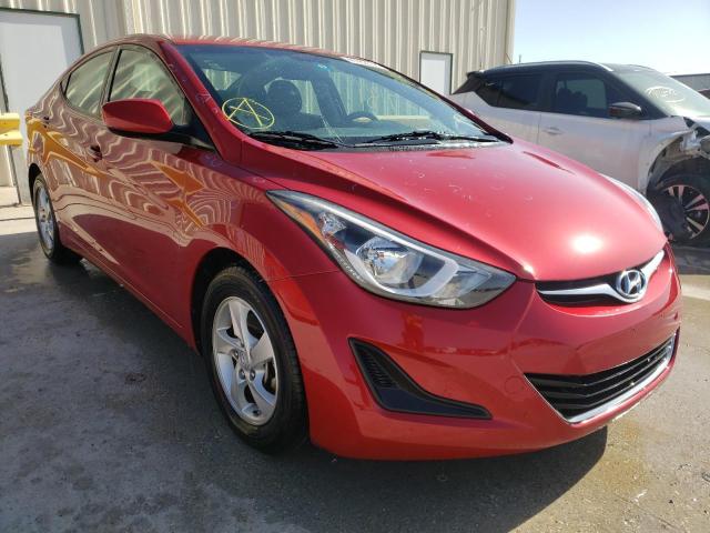 Salvage cars for sale from Copart Haslet, TX: 2014 Hyundai Elantra SE