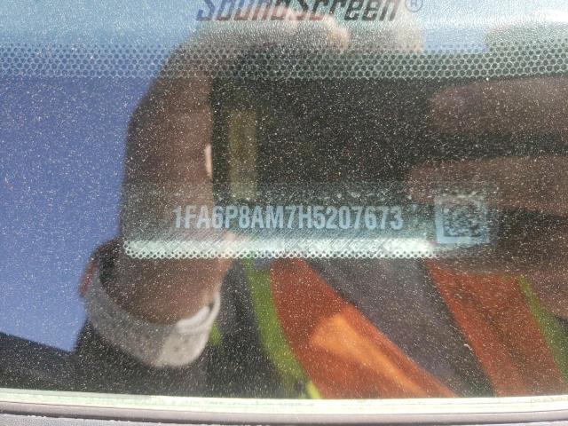 1FA6P8AM7H5207673 Ford Mustang 2017. Фото: 9