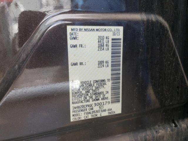 2016 NISSAN LEAF SV 1N4BZ0CPXGC300179