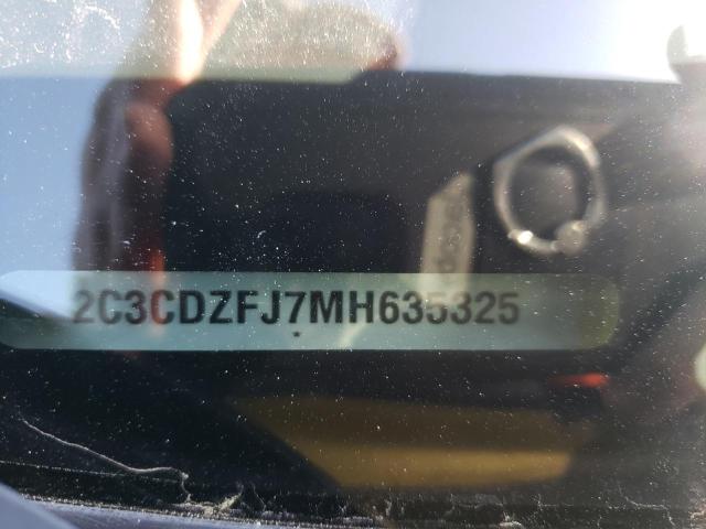 2021 DODGE CHALLENGER 2C3CDZFJ7MH635325