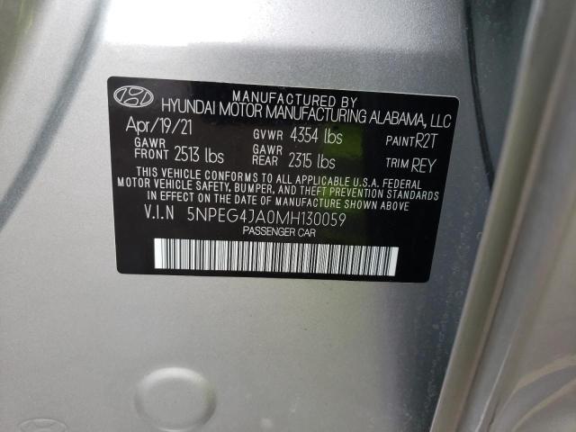 5NPEG4JA0MH130059 Hyundai Sonata Se 2021. Фото: 9