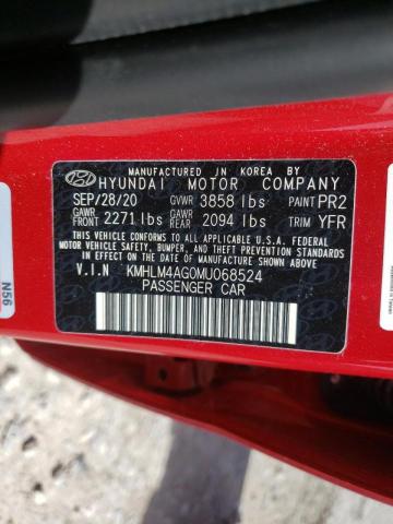 2021 HYUNDAI ELANTRA SE KMHLM4AG0MU068524