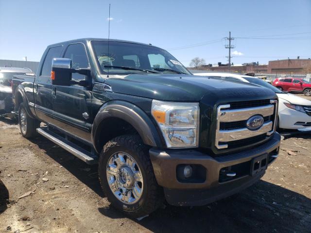 Salvage cars for sale from Copart Chicago Heights, IL: 2015 Ford F250 Super