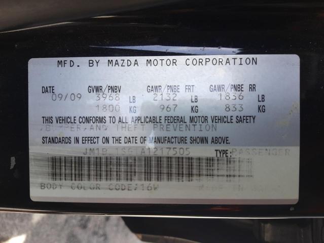 JM1BL1SG1A1217505 Mazda 3 I 2010. Фото: 9