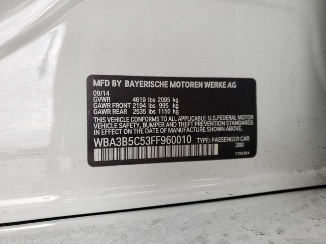 2015 BMW 328 XI SUL WBA3B5C53FF960010