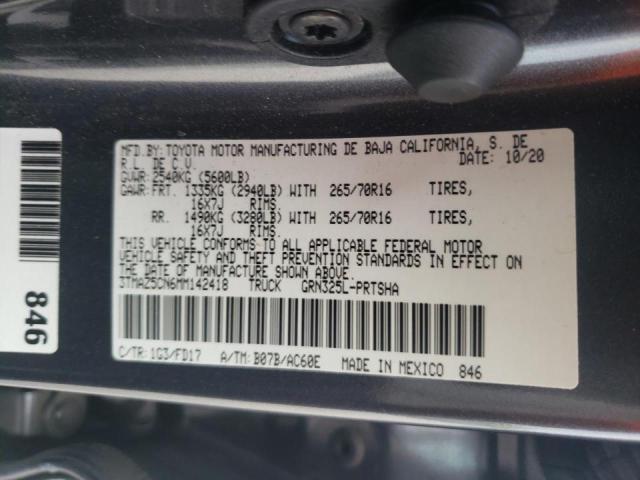2021 TOYOTA TACOMA DOU 3TMAZ5CN6MM142418