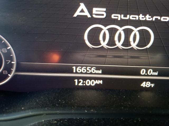 2019 AUDI A5 PREMIUM WAUENCF5XKA065752