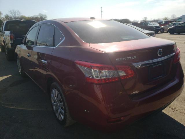 3N1AB7AP3FY272496 Nissan Sentra S 2015. Фото: 2