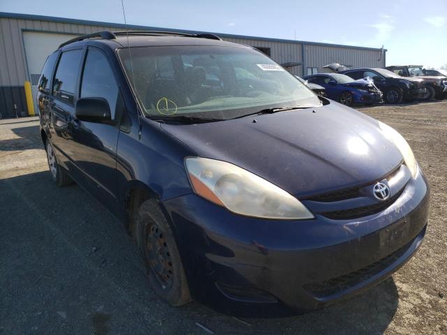 Salvage cars for sale from Copart Chambersburg, PA: 2007 Toyota Sienna CE