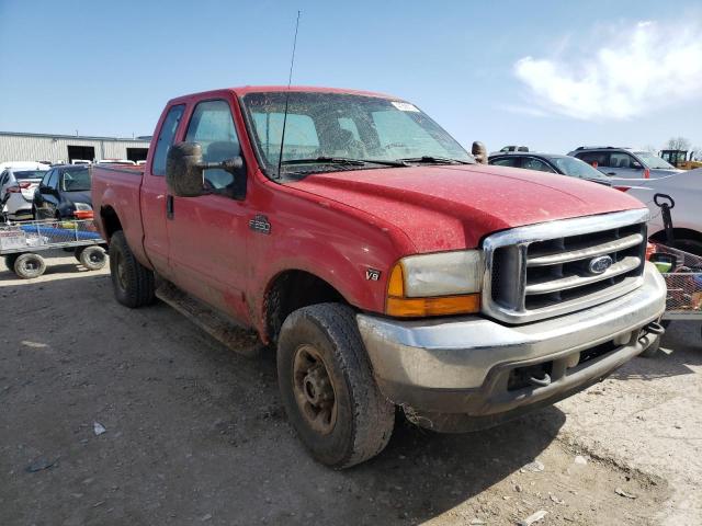 Salvage cars for sale from Copart Kansas City, KS: 2001 Ford F250 Super Duty
