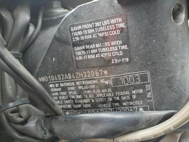 2004 BMW R1150 GS A WB10492A84ZH32067