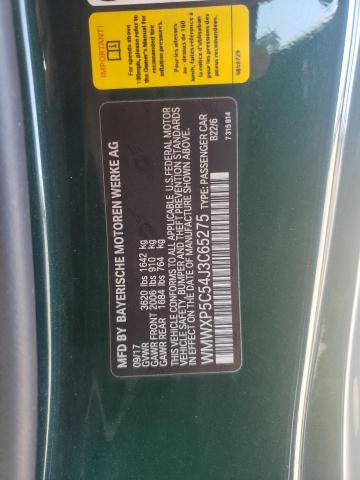 2018 MINI COOPER WMWXP5C54J3C65275