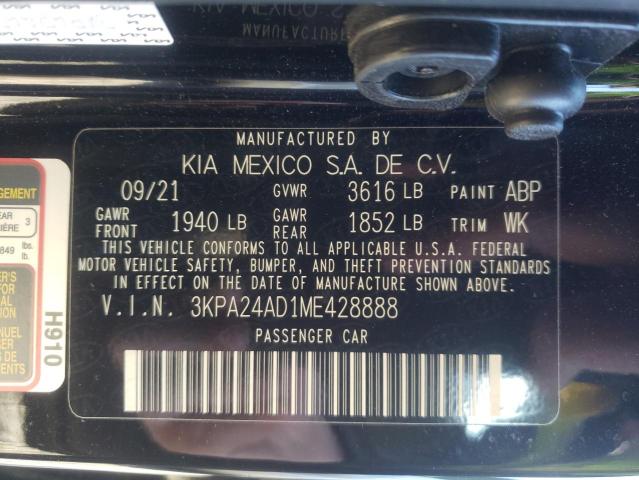 2021 KIA RIO LX 3KPA24AD1ME428888